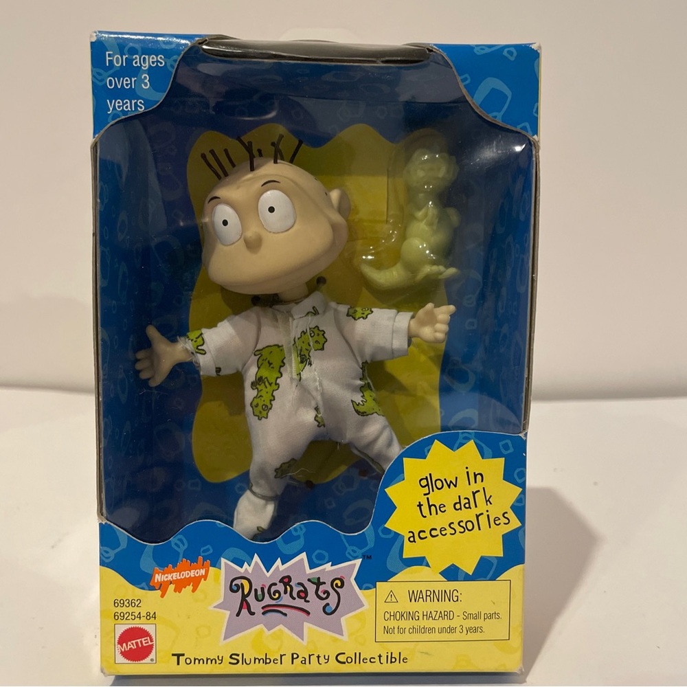 Vintage Nickelodeon RUGRATS Tommy Slumber Party Collectible Dinosaur PJs NEW